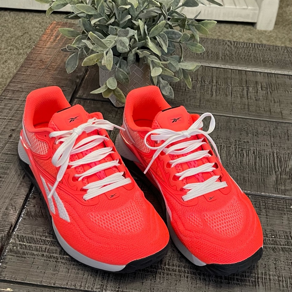 Reebok Nano X2 Orange Flare / Ftwr White / Core Black  Sz 8.5 **Rare**